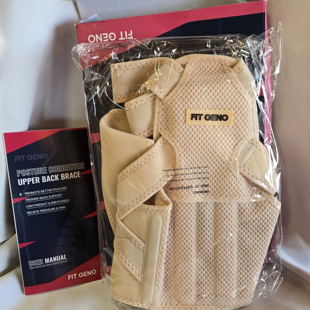 Fit Geno Beige Upper Back Brace